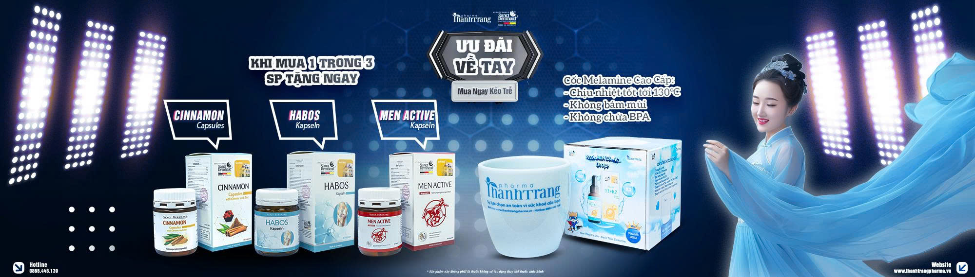 Banner ctkm tặng cốc